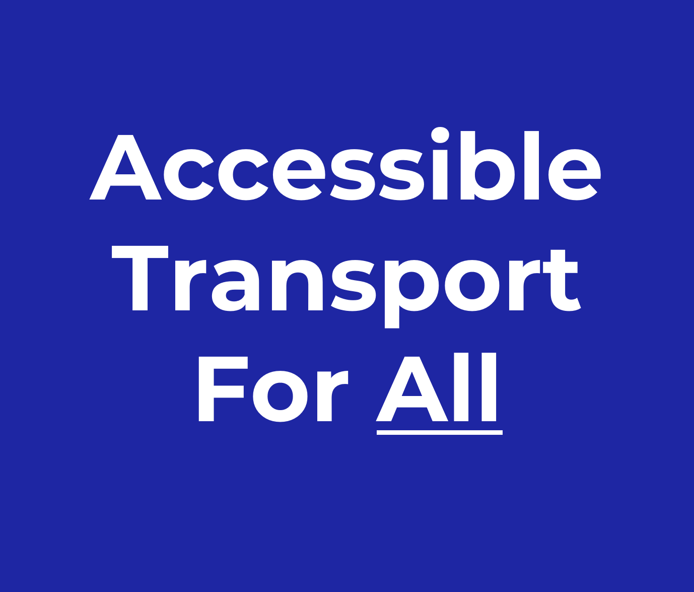Accessible Transport for All