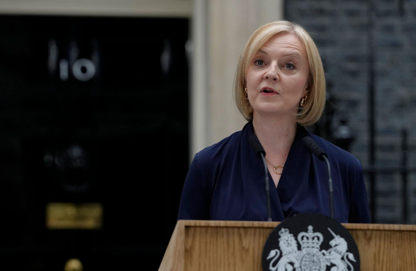 Prime Minister Liz Truss gives her inaugural address